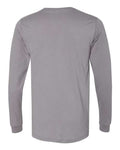 Bella+Canvas 3501 Unisex Jersey Long Sleeve Tee - Storm - back