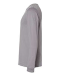 Bella+Canvas 3501 Unisex Jersey Long Sleeve Tee - Storm - side