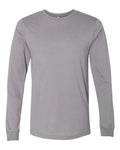 Bella+Canvas 3501 Unisex Jersey Long Sleeve Tee - Storm - flat front