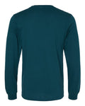Bella+Canvas 3501 Unisex Jersey Long Sleeve Tee - Atlantic - back