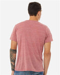BELLA + CANVAS 3650 Unisex Texture Tee - Mauve Marble - model back