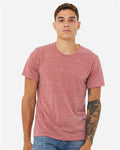 BELLA + CANVAS 3650 Unisex Texture Tee - Mauve Marble - model front