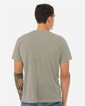 BELLA + CANVAS 3650 Unisex Texture Tee - Stone Marble - model back