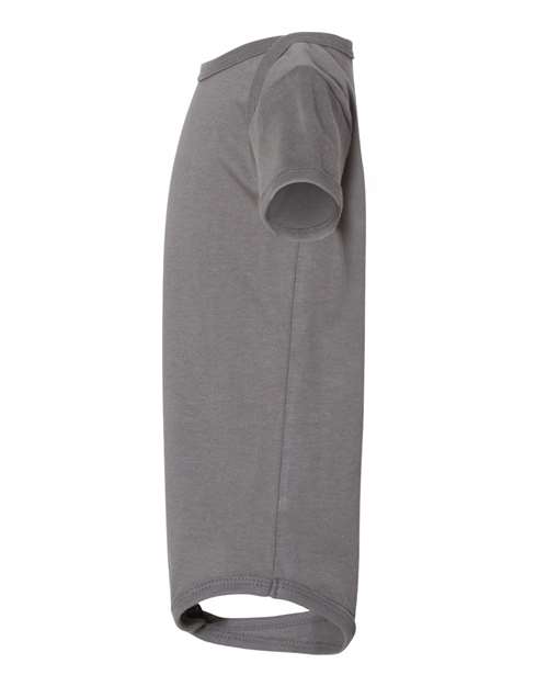 BELLA + CANVAS 100B Infant Jersey One Piece - Asphalt - side