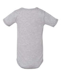 BELLA + CANVAS 100B Infant Jersey One Piece - Athletic Heather - back