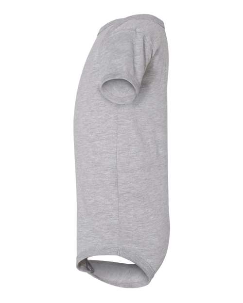 BELLA + CANVAS 100B Infant Jersey One Piece - Athletic Heather - side