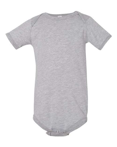 BELLA + CANVAS 100B Infant Jersey One Piece - Athletic Heather - front