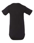 BELLA + CANVAS 100B Infant Jersey One Piece - Black - back