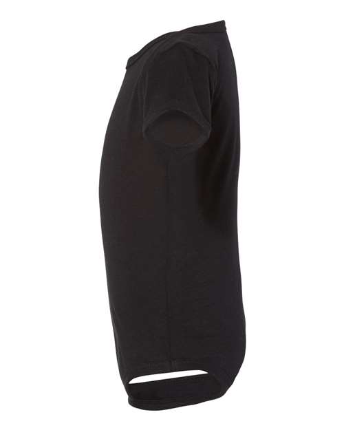 BELLA + CANVAS 100B Infant Jersey One Piece - Black - side