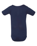 BELLA + CANVAS 100B Infant Jersey One Piece - Navy - back
