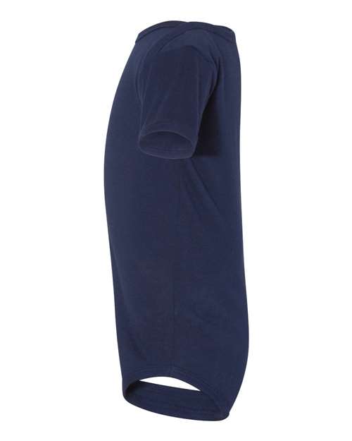BELLA + CANVAS 100B Infant Jersey One Piece - Navy - side