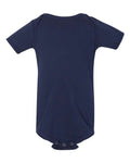 BELLA + CANVAS 100B Infant Jersey One Piece - Navy - front