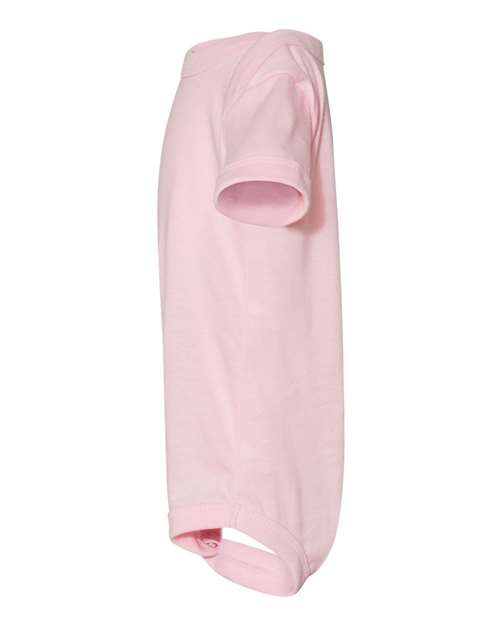 BELLA + CANVAS 100B Infant Jersey One Piece - Pink - side
