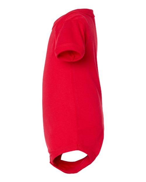 BELLA + CANVAS 100B Infant Jersey One Piece - Red - side