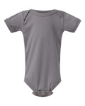 BELLA + CANVAS 100B Infant Jersey One Piece - Storm - front