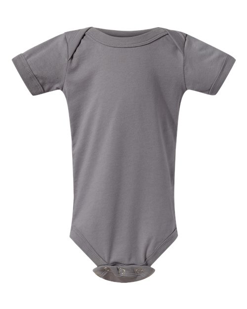 BELLA + CANVAS 100B Infant Jersey One Piece - Storm - front
