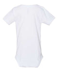 BELLA + CANVAS 100B Infant Jersey One Piece - White - back