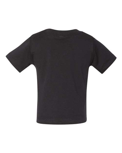 BELLA + CANVAS 3001B Infant Jersey Tee - Black - back