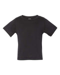 BELLA + CANVAS 3001B Infant Jersey Tee - Black - front