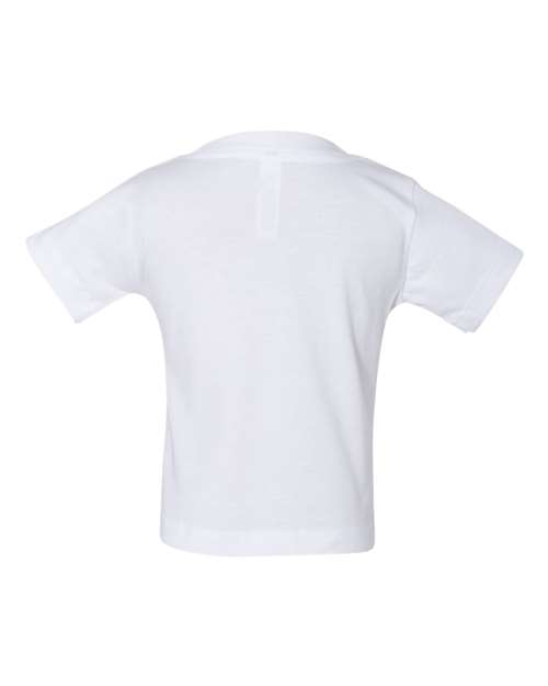 BELLA + CANVAS 3001B Infant Jersey Tee - White - back