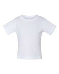 BELLA + CANVAS 3001B Infant Jersey Tee - White - front