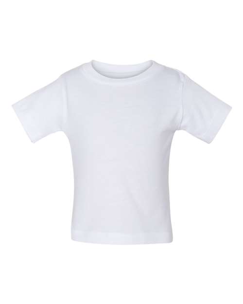 BELLA + CANVAS 3001B Infant Jersey Tee - White - front