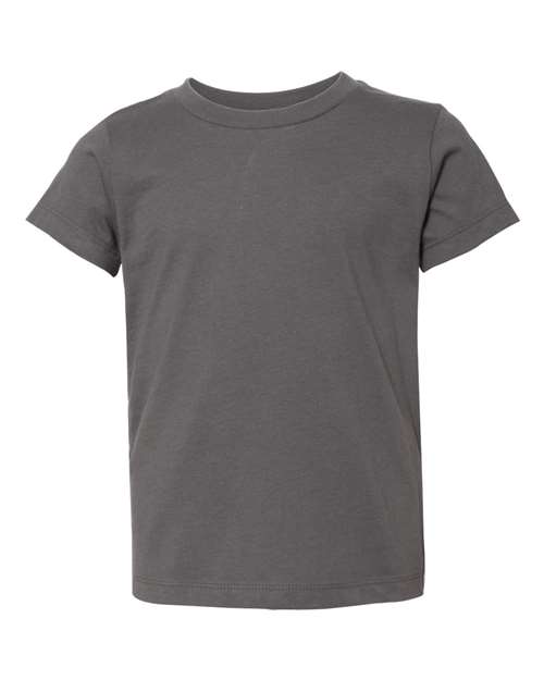 BELLA + CANVAS 3001T Toddler Jersey Tee - Asphalt - front