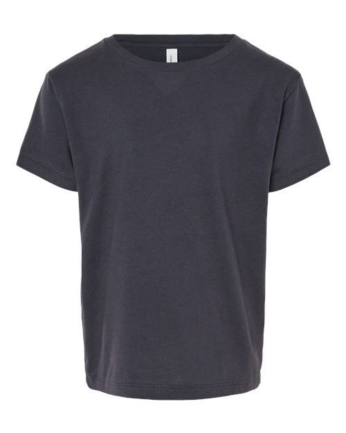 BELLA + CANVAS 3001T Toddler Jersey Tee - Dark Grey - front