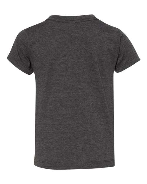 BELLA + CANVAS 3001T Toddler Jersey Tee - Dark Grey Heather - back