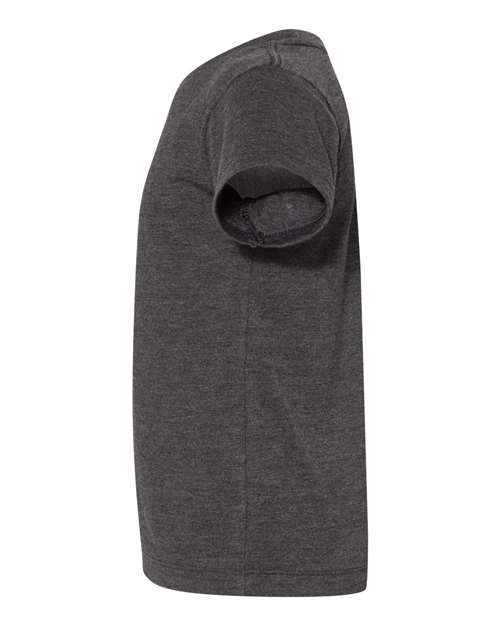 BELLA + CANVAS 3001T Toddler Jersey Tee - Dark Grey Heather - side