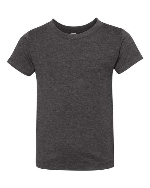 BELLA + CANVAS 3001T Toddler Jersey Tee - Dark Grey Heather - front