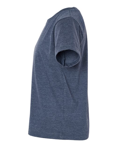 BELLA + CANVAS 3001T Toddler Jersey Tee - Heather Navy - side