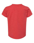 BELLA + CANVAS 3001T Toddler Jersey Tee - Heather Red - back