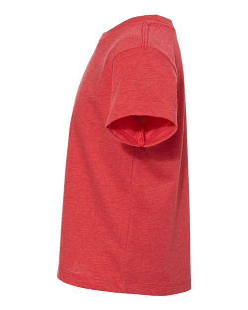 BELLA + CANVAS 3001T Toddler Jersey Tee - Heather Red - side