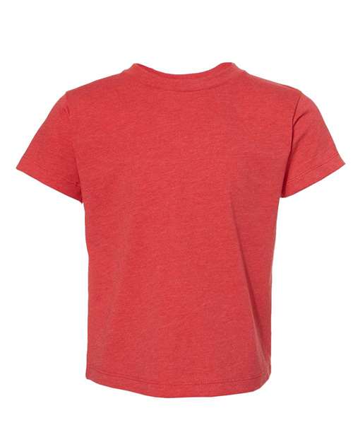 BELLA + CANVAS 3001T Toddler Jersey Tee - Heather Red - front