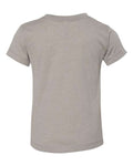 BELLA + CANVAS 3001T Toddler Jersey Tee - Heather Stone - back