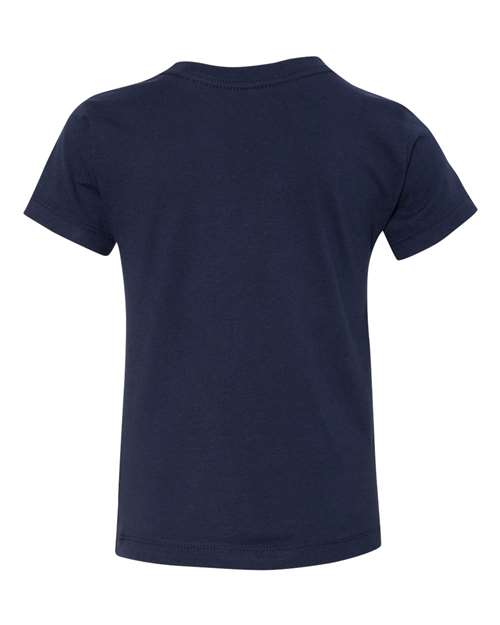 BELLA + CANVAS 3001T Toddler Jersey Tee - Navy - back