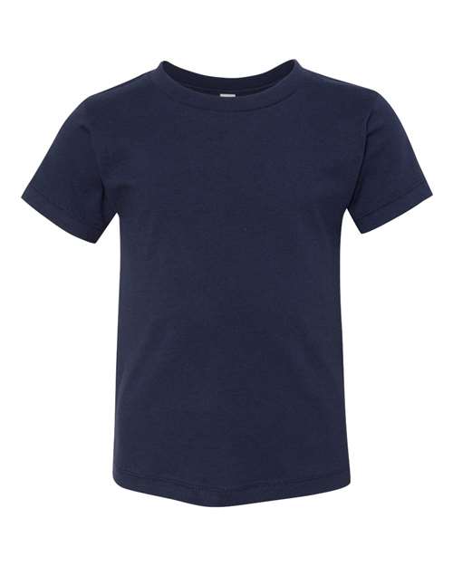 BELLA + CANVAS 3001T Toddler Jersey Tee - Navy - front