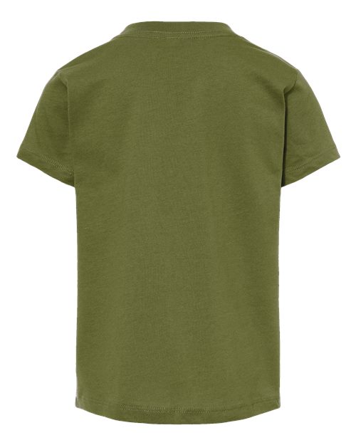 BELLA + CANVAS 3001T Toddler Jersey Tee - Olive - back