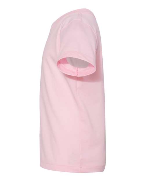 BELLA + CANVAS 3001T Toddler Jersey Tee - Pink - side