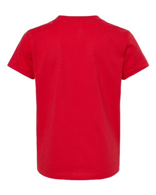 BELLA + CANVAS 3001T Toddler Jersey Tee - Red - back