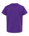 BELLA + CANVAS 3001T Toddler Jersey Tee - Team Purple - back