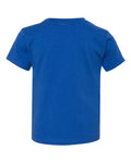 BELLA + CANVAS 3001T Toddler Jersey Tee - True Royal - back