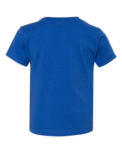 BELLA + CANVAS 3001T Toddler Jersey Tee - True Royal - back