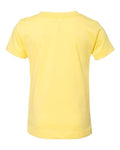 BELLA + CANVAS 3001T Toddler Jersey Tee - Yellow - back