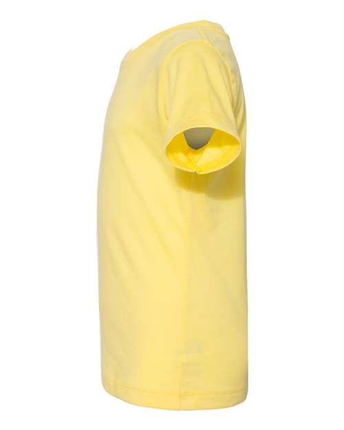 BELLA + CANVAS 3001T Toddler Jersey Tee - Yellow - side