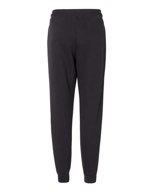 Bella + Canvas 3727 Sponge Fleece Joggers - Black - back