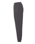 Bella + Canvas 3727 Sponge Fleece Joggers - Dark Grey Heather - side