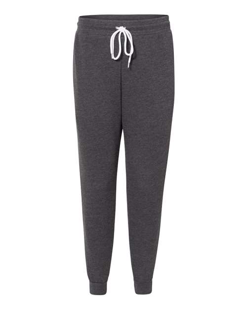 Bella + Canvas 3727 Sponge Fleece Joggers - Dark Grey Heather - front