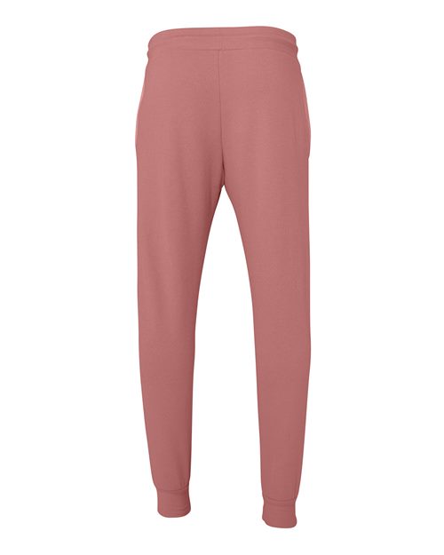 Bella + Canvas 3727 Sponge Fleece Joggers - Mauve - back